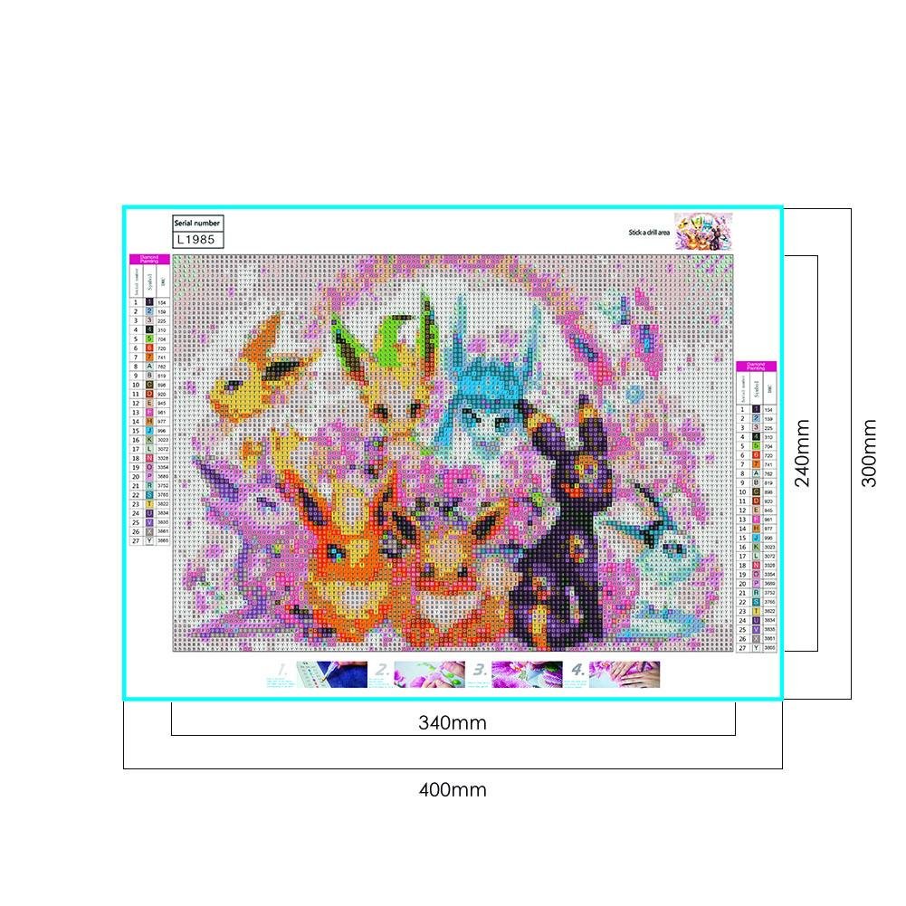 Diamond Painting - Full Round - Cartoons