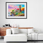 Luminous Diamond Painting - Full Round - Seaside Building
