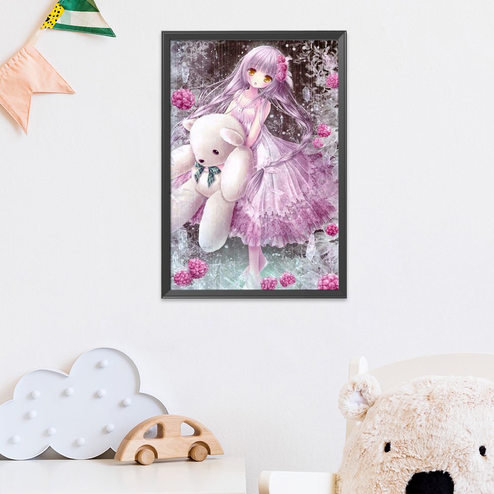 11ct Stamped Cross Stitch - Girl (48*68cm)