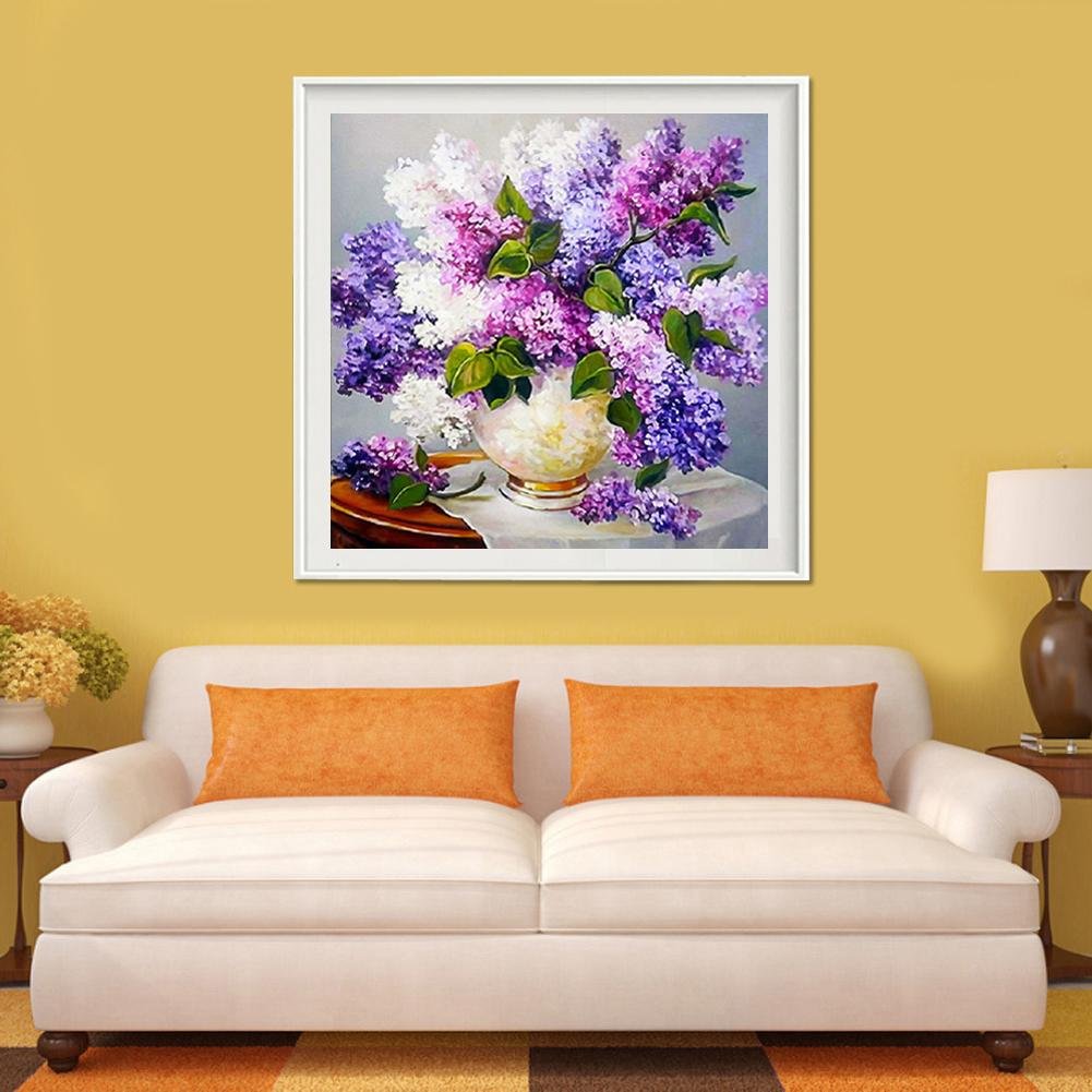 Diamond Painting - Partial Round - Lavender