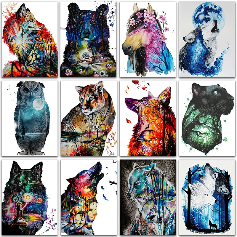 Diamond Painting Art - Beauty of Nature Animal Scenery