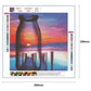 5D DIY Diamond Painting Kit - Full Round - Bottle Scenery