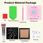 DIY Pearl Painting With Frame - Handmade Self-Adhesive Pearls - Fireworks (27*27cm)