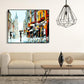 Raining Street Painting By Numbers Kit Canvas Oil Art Picture Craft Home Wall Decor