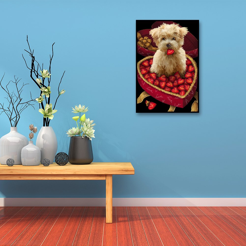 Diamond Painting - Full Round - Dog 27