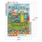 Diamond Painting - Full Round -Happy Camping