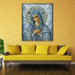 26*30cm DIY 5D Crystal Rhinestone Diamond Painting Kit Maria