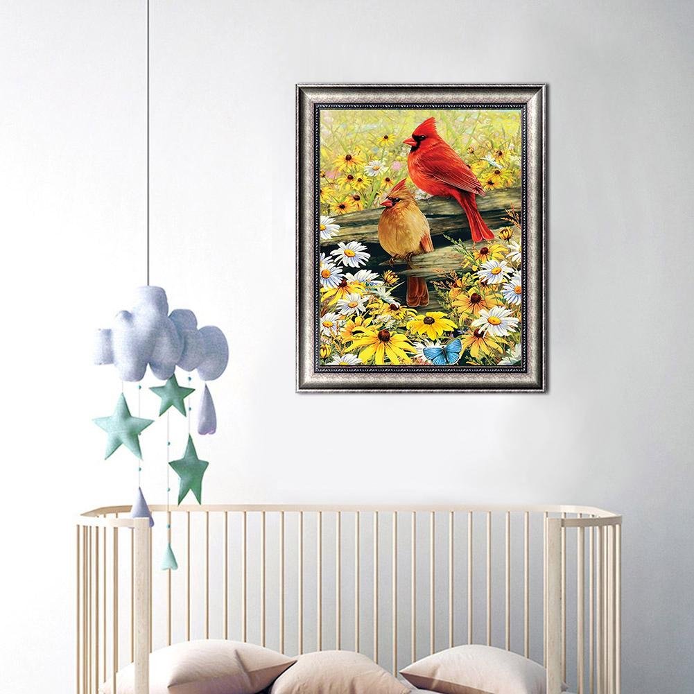 Diamond Painting - Full Round - Birds B