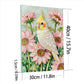 DIY Pearl Painting With Frame - Handmade Self-Adhesive Pearls - Cockatiel (30*40cm) B