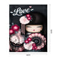 Japanese Doll Frameless Oil Paint by Numbers Kit Handpainted on Canvas Picture