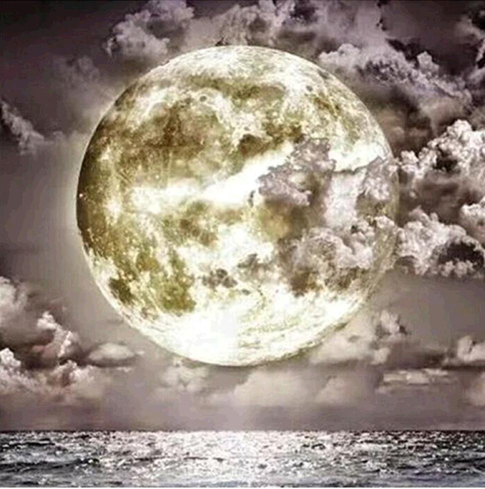Diamond Painting - Full Round - Moon