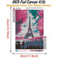 Diamond Painting - Full Round - Eiffel Tower A