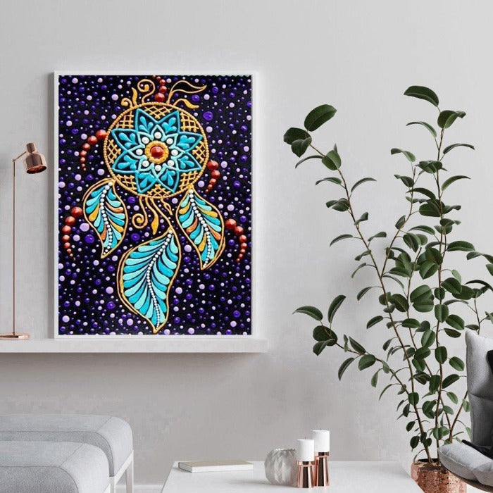 Dream Catcher Crystal Rhinestone Part Special Shaped Diamond Painting