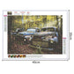 Diamond Painting - Full Round - Retro Car A