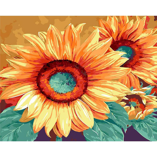 Paint By Number Oil Painting Sunflower (40*50cm)