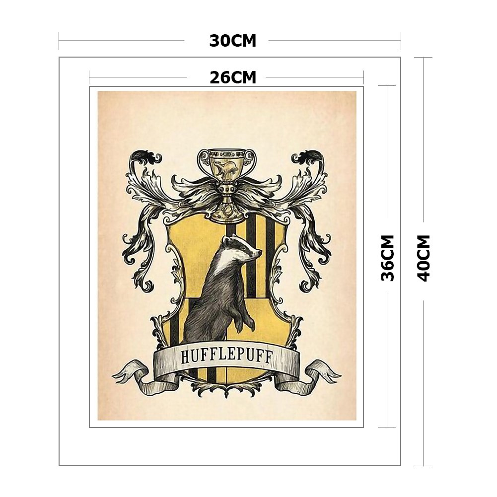 11CT Stamped Cross Stitch - School Symbol(30*40CM)