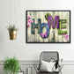 11ct Stamped Cross Stitch - Letter HOME (46*36cm)