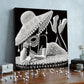 DIY Pearl Painting With Frame - Handmade Self-Adhesive Pearls - White Pearl Lady (30*30cm) C