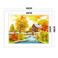 11CT Stamped Cross Stitch Autumn Quilting Fabric (50*38CM)