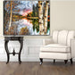 Diamond Painting - Partial Round - Forest Landscape
