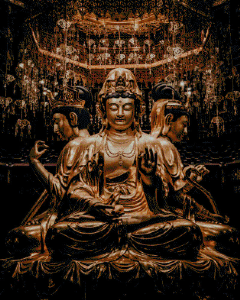 Buddha Full Round/Square Diamond Painting Kits