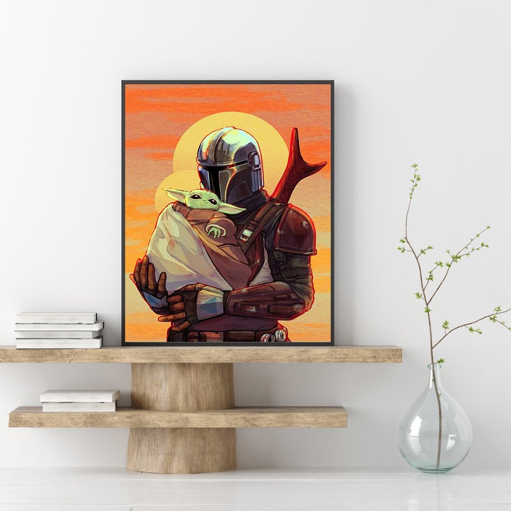 Diamond Painting - Full Round - Yoda G