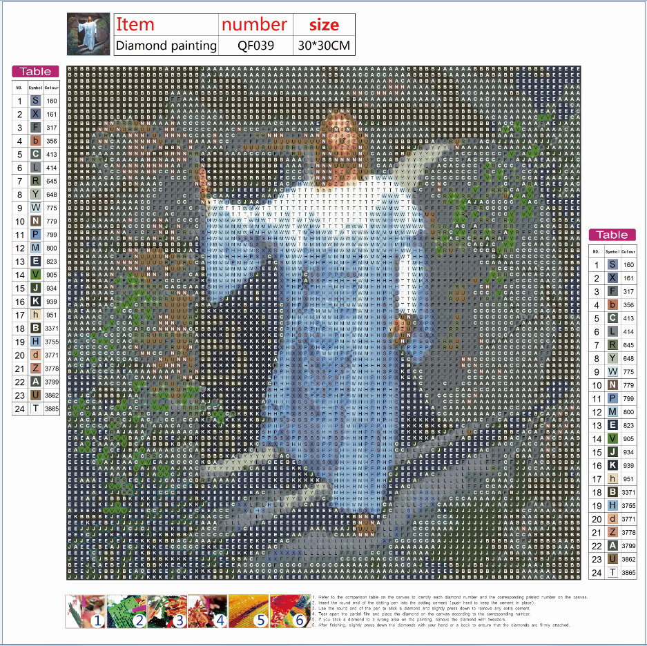 Diamond Painting - Full Round - Jesus 1