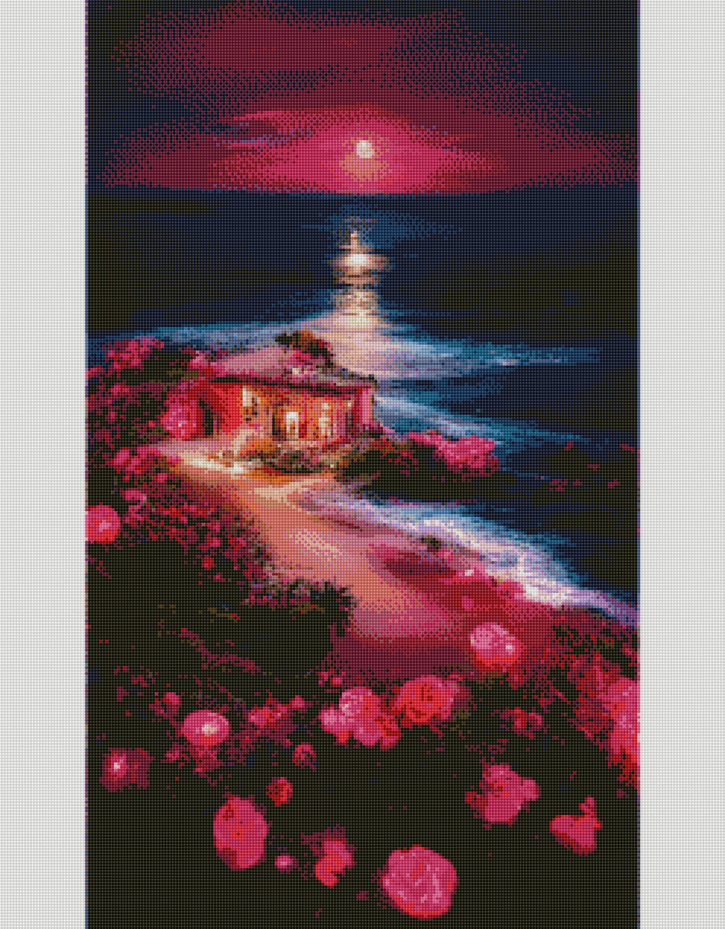 Full Round/Square Diamond Painting Kits | Scenery 40x70cm 50x80cm J