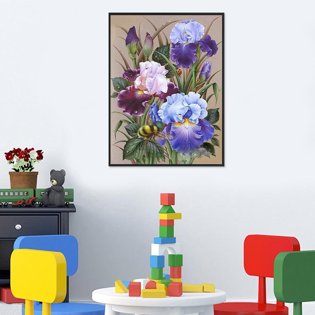 Diamond Painting - Full Round - Flowers F