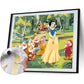 DIY Painting By Numbers Princess Dwarfs Handpainted Oil Drawing