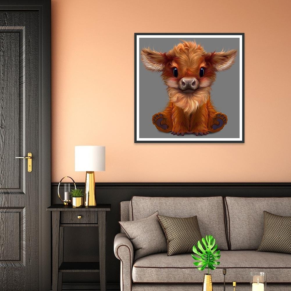 Diamond Painting - Full Round - Cute Animal B