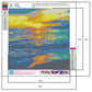 Diamond Painting - Full Round - Sunset Sea B