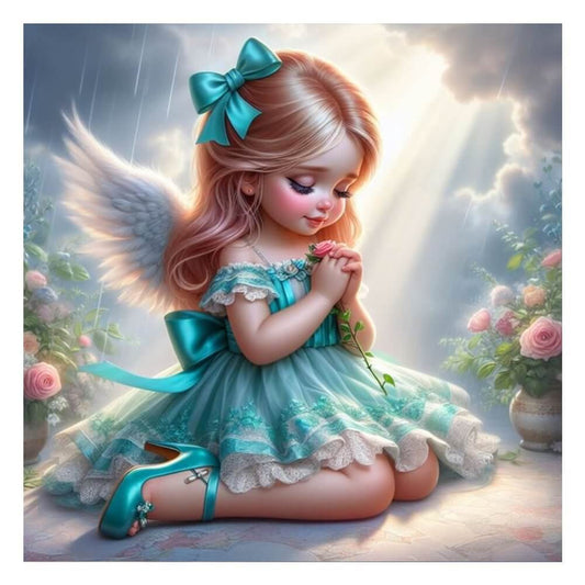 5D DIY Diamond Painting - Full Round / Square - Fairy Girl Pray