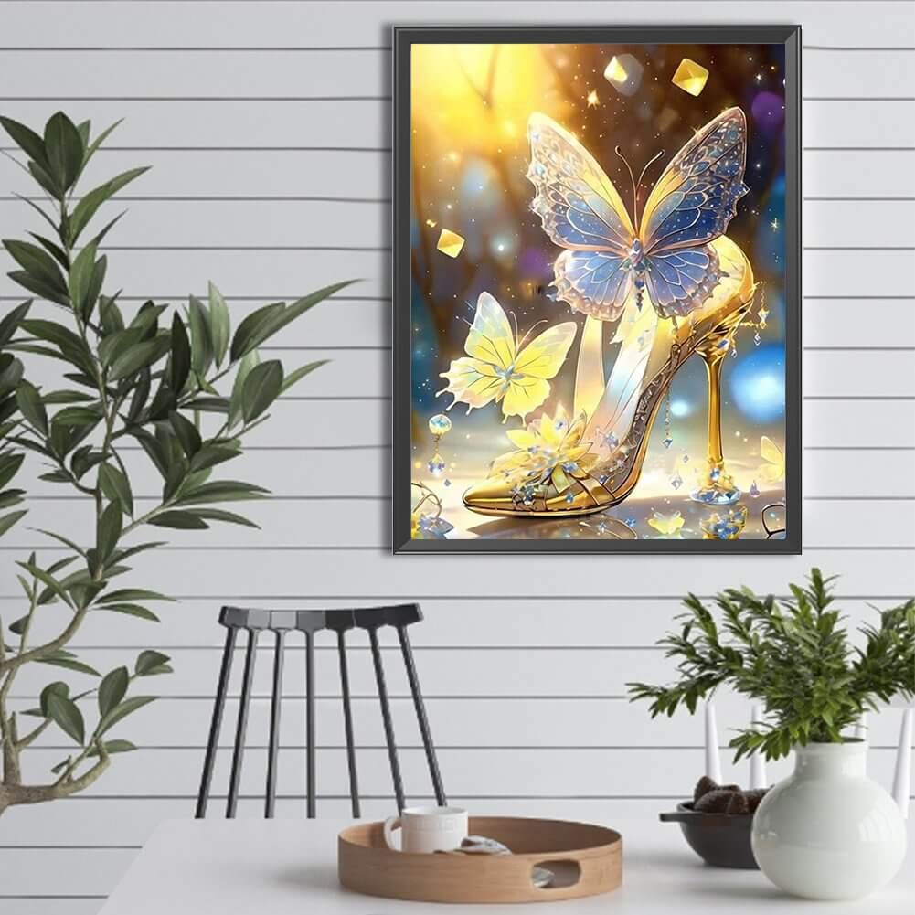 Fantasy Heels 5D DIY Bird Diamond Painting