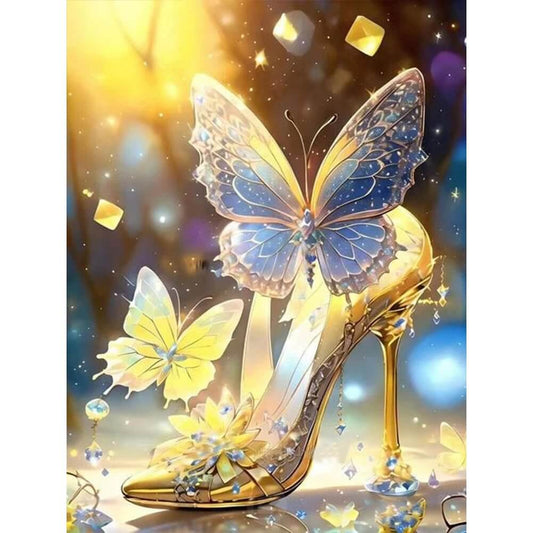 5D DIY Bird Diamond Painting Kit - Full Round / Square - Fantasy Heels B