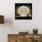 DIY Pearl Painting With Frame - Handmade Self-Adhesive Pearls - Shell (25*25cm) B