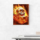 5D DIY Diamond Painting Kit - Full Round - Fire Skull