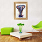 5D DIY Diamond Painting Kit - Partial Round - Elephant
