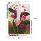 Diamond Painting - Full Round - Cow Flower
