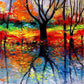 5D Diamond Painting Kit - Full Round - Colorful Tree