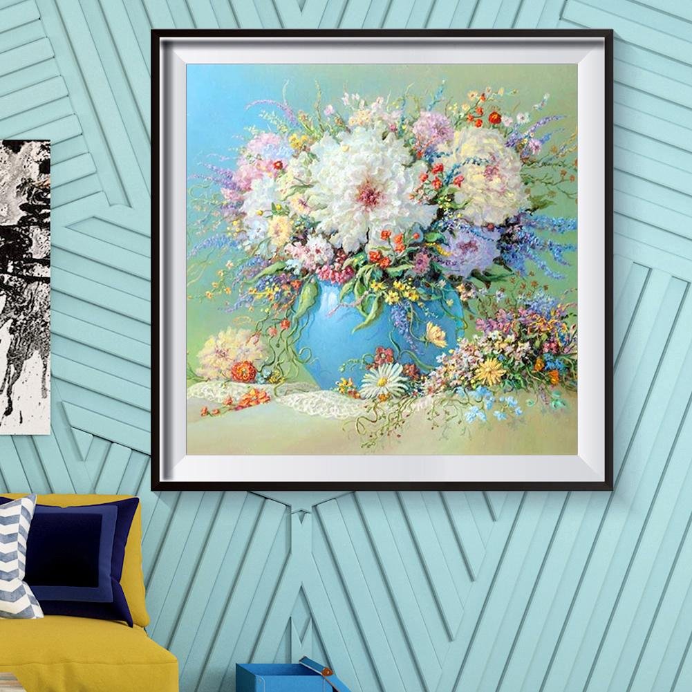 Diamond Painting - Full Round - Flowers A