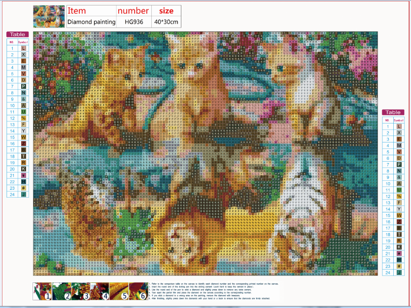 Diamond Painting - Full Round - Feline