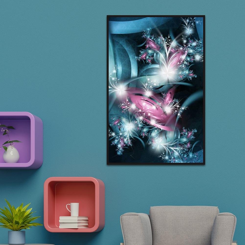 Diamond Painting - Full Round - Fantasy Flower C