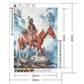 Diamond Painting - Full Round - Riding Indian