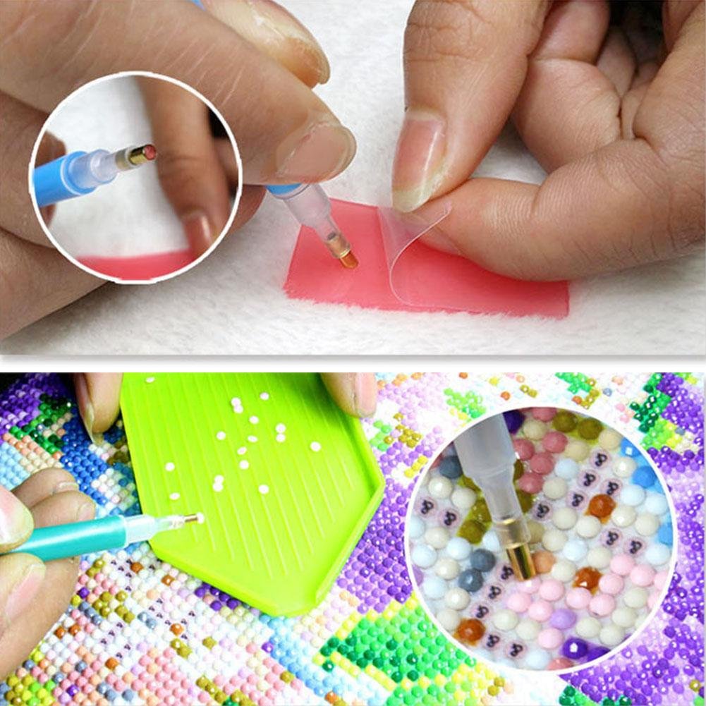 Diamond Painting - Partial Round - Ice Cream Blackboard