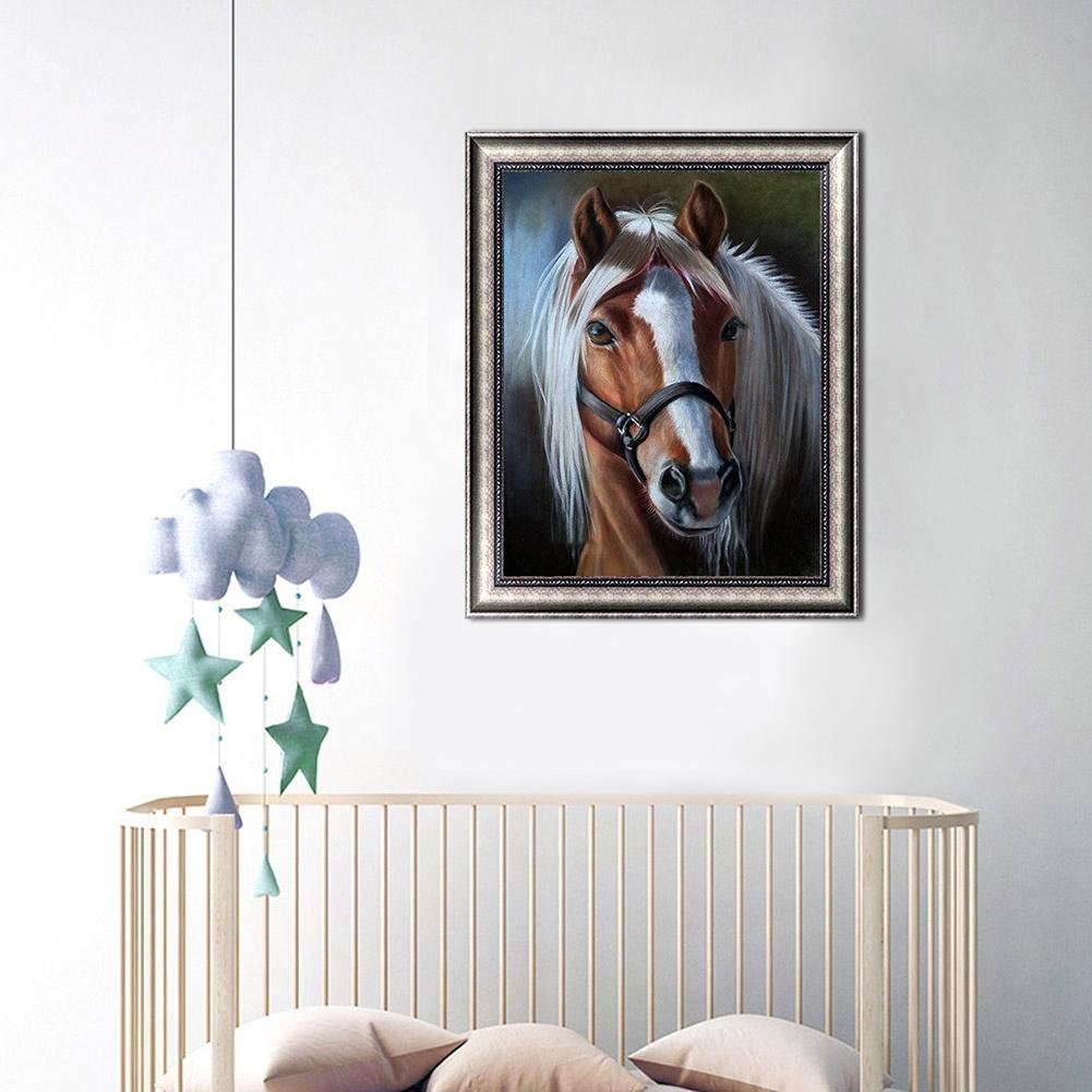 Diamond Painting - Full Round - Horse E