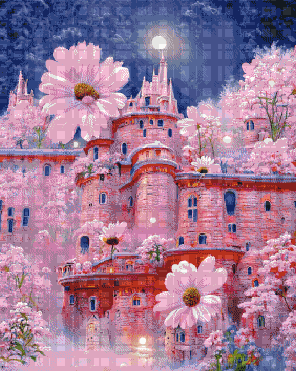 Full Round/Square Diamond Painting Kits | Scenery 40x50cm 50x70cm B
