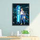 11CT Stamped Cross Stitch - Boy Band(40*50CM) C