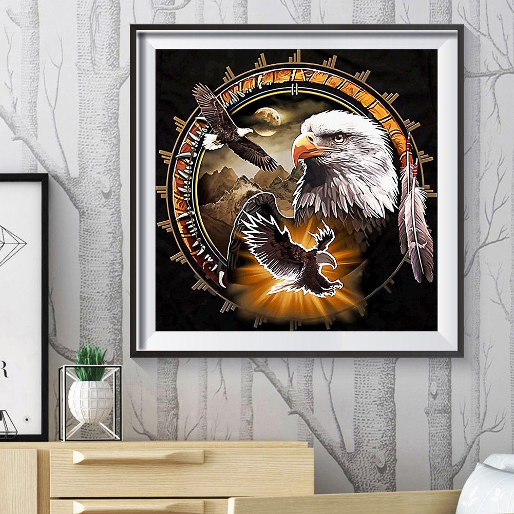 Diamond Painting - Full Round - Eagle (40*40cm) C