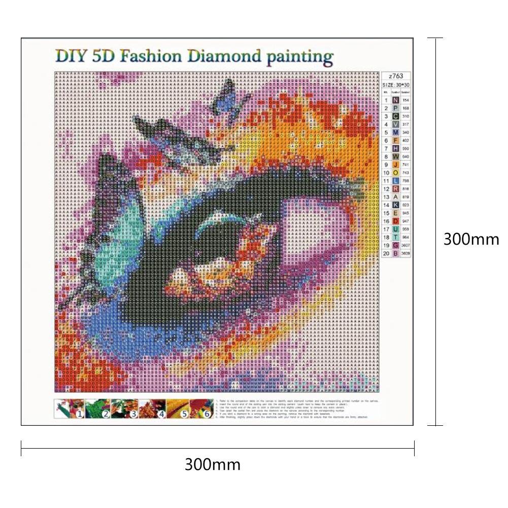 Diamond Painting - Full Round - Colorful Eye A